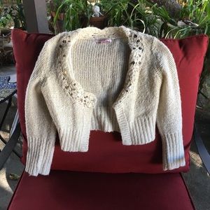 Cropped knit Xhilaration shrug